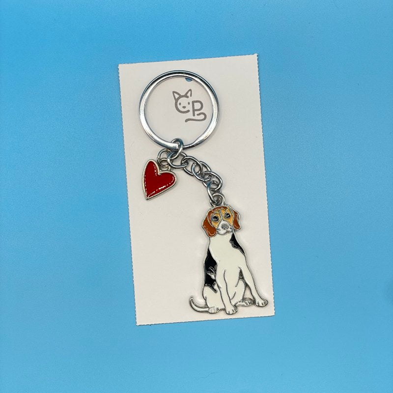 Schlüsselanhänger Hunde (Metall) (4)