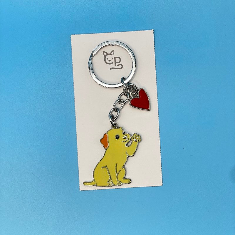 Schlüsselanhänger Hunde (Metall) (4)