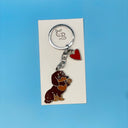 Schlüsselanhänger Hunde (Metall) (1)