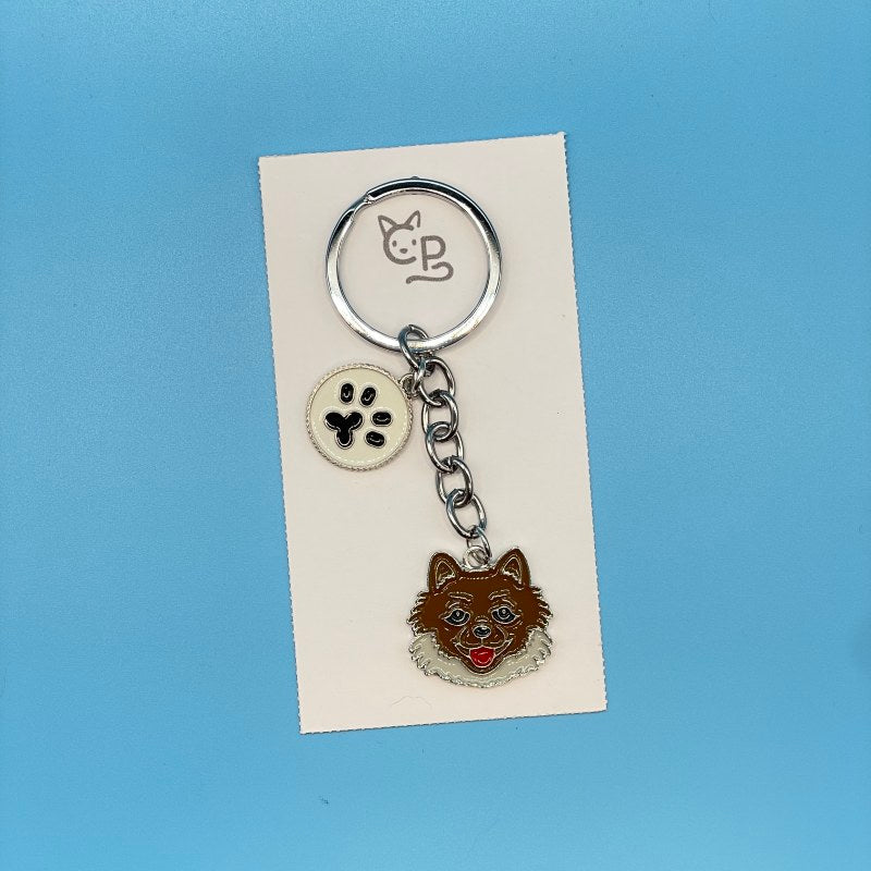 Schlüsselanhänger Hunde (Metall) (3)