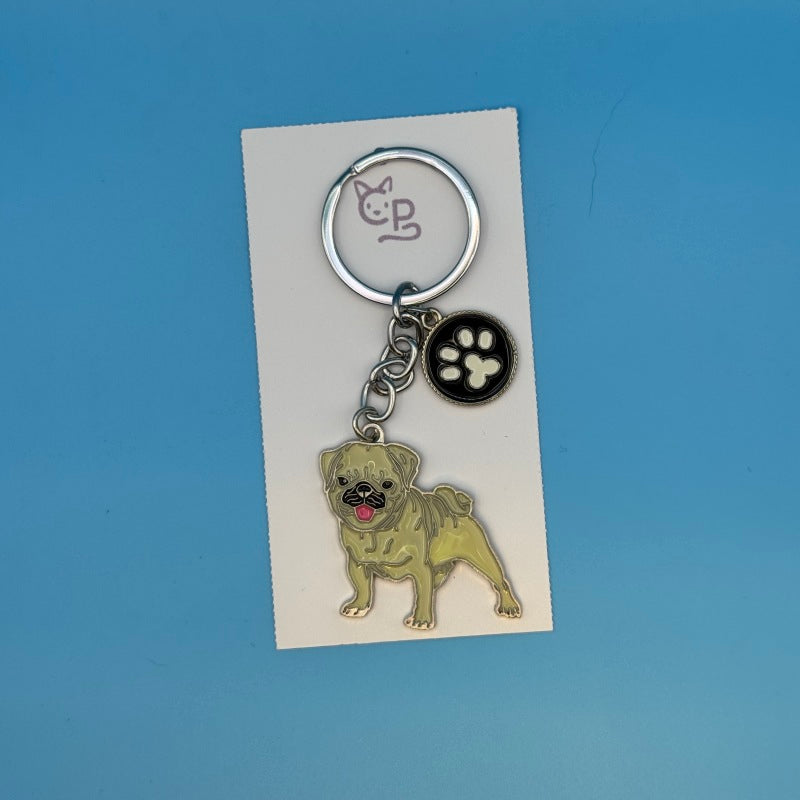 Schlüsselanhänger Hunde (Metall) (4)