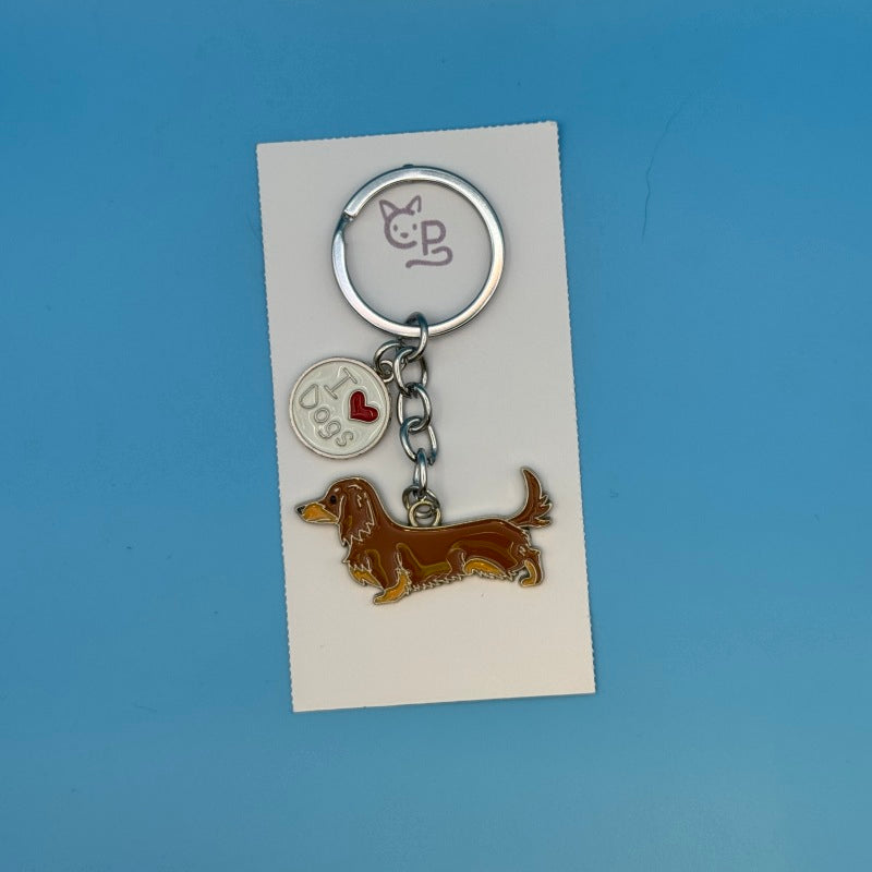 Schlüsselanhänger Hunde (Metall) (1)