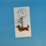 Schlüsselanhänger Hunde (Metall) (1)