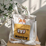 Sackerl Hund Corgi (mit anpassbaren Gurten)