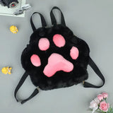 flauschige Pfotentasche (Rucksack/Umhängetasche und mehr)