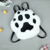 flauschige Pfotentasche (Rucksack/Umhängetasche und mehr)