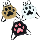 flauschige Pfotentasche (Rucksack/Umhängetasche und mehr)
