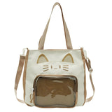 ITA Bag - Umhängetasche und Schultertasche mit Katzengesicht