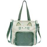 ITA Bag - Umhängetasche und Schultertasche mit Katzengesicht