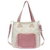 ITA Bag - Umhängetasche und Schultertasche mit Katzengesicht