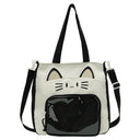 ITA Bag - Umhängetasche und Schultertasche mit Katzengesicht