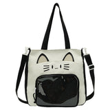 ITA Bag - Umhängetasche und Schultertasche mit Katzengesicht