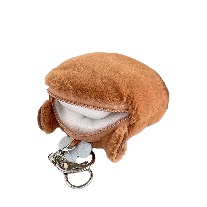 Minitasche geplostertes weiches Capybara