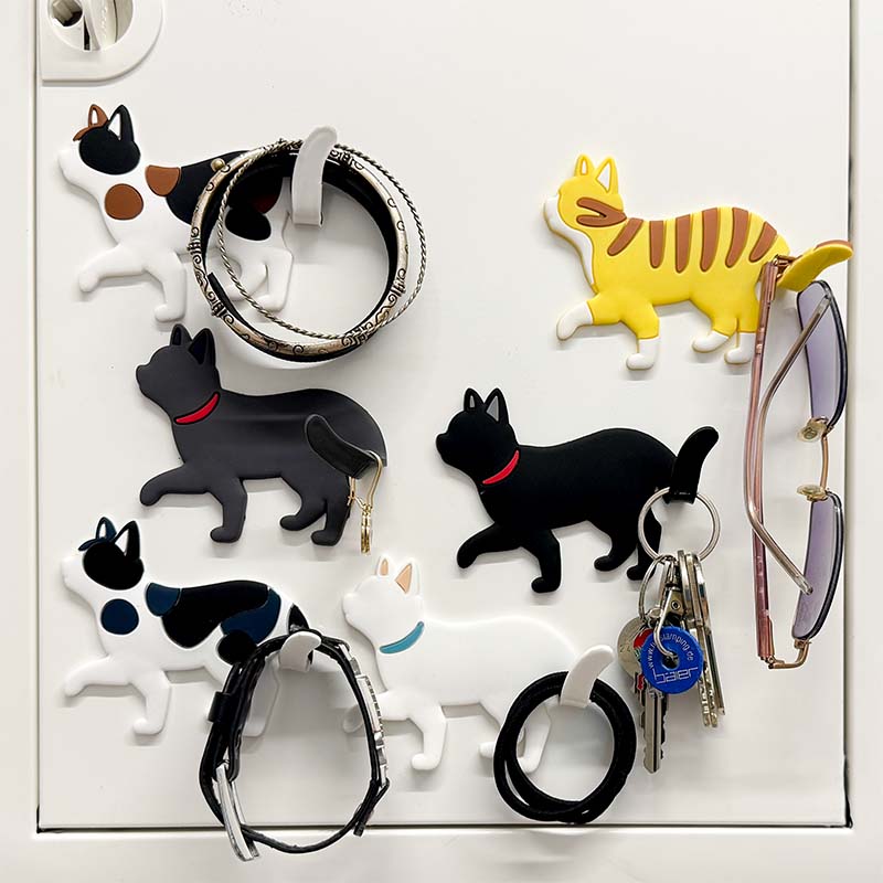 Magnethaken Katzen mit helfenden Schweif
