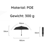Automatik-Regenschirm transparent mit Hasen/Bären/Pandas