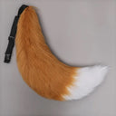 Fell-Schweif-Gürtel (XL) flauschiger Fuchs
