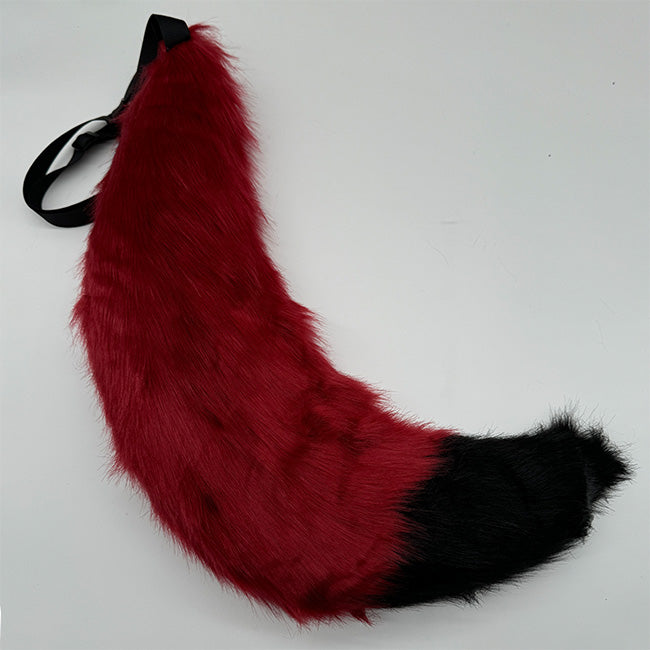 Fell-Schweif-Gürtel (XL) flauschiger Fuchs