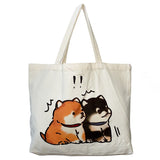 Einkaufstasche Baumwollsackerl *cute dogs*