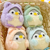 Schlüsselanhänger Plüsch Pinguin 9 cm