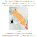 Tier-Klebe-Wandhaken mit beweglichem Schweif