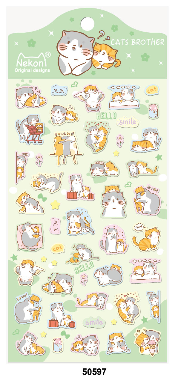 Stickerbogen cute Animals