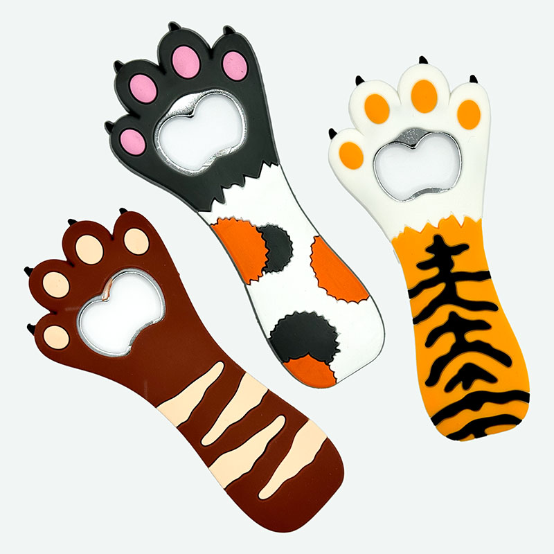 Flaschenöffner Pfote, magnetisch