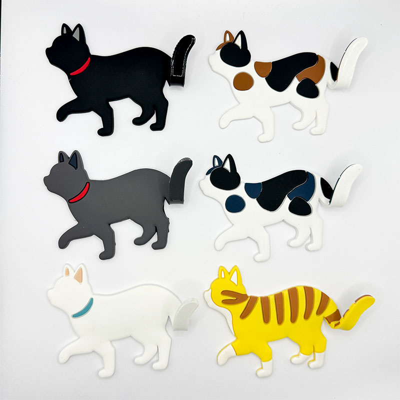 Magnethaken Katzen mit helfenden Schweif Kopie