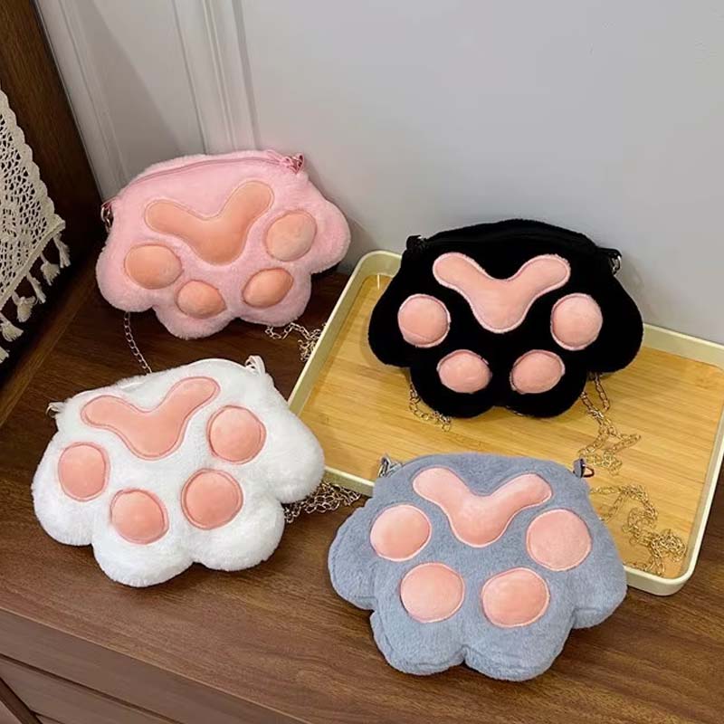 Pfotentäschen - kleine Pfote zum Umhängen