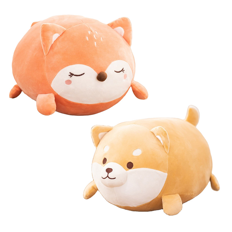 Kuscheltier Fuchs und Shiba-Hund 40 cm
