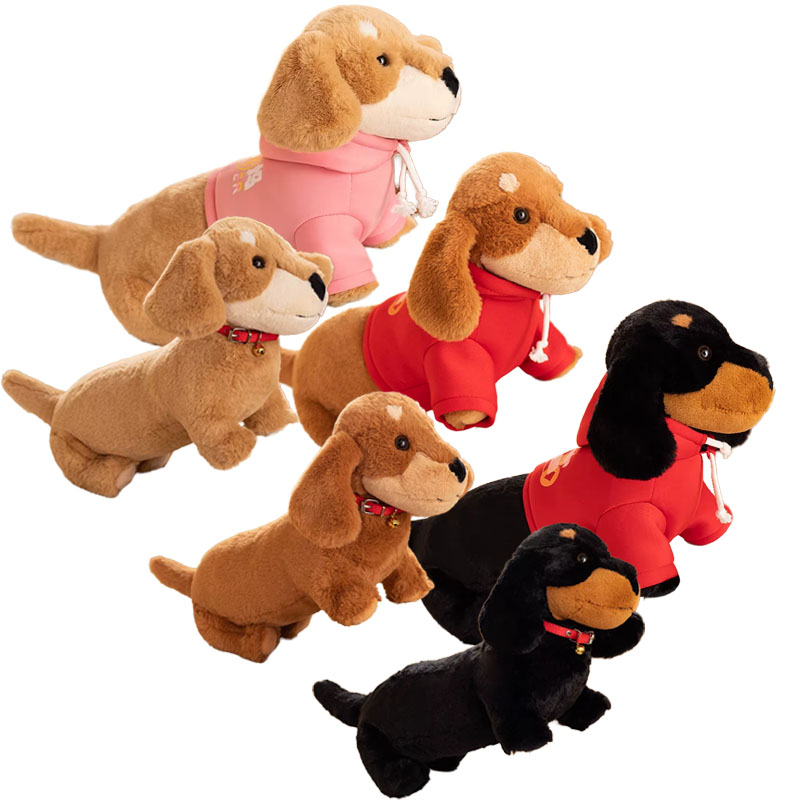 Kuscheltier süßer Dackel Hund