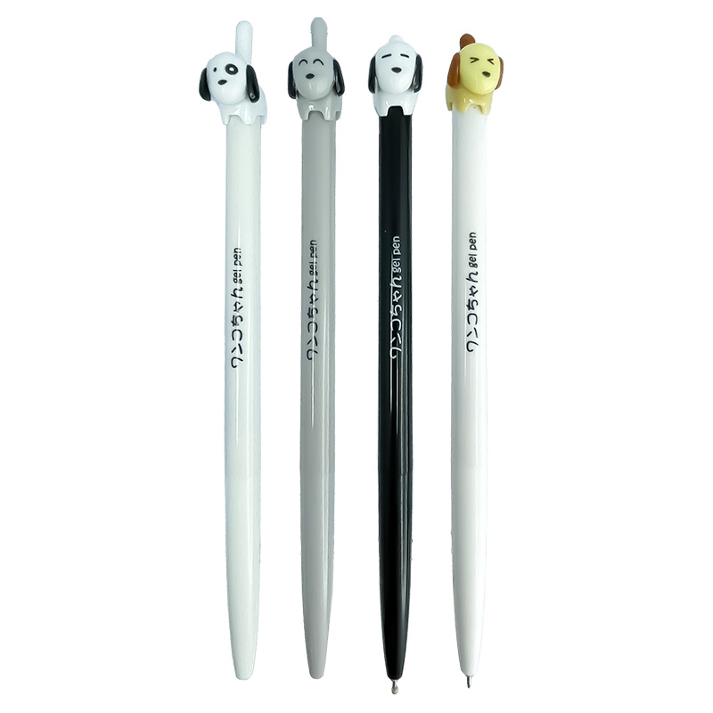 St-22-002_Gelstifte_Hunde Gelstifte mit Hundefiguren in 4 verschiedenen Farben.