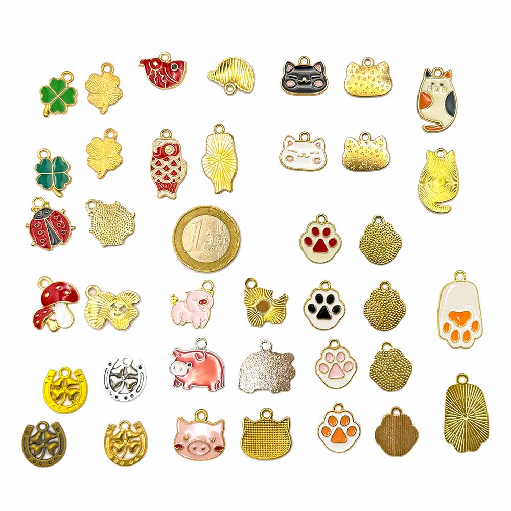 flacher Glücksbringer/Anhänger