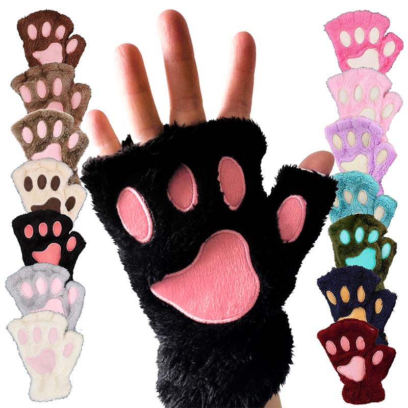 fingerlose Pfotenhandschuhe