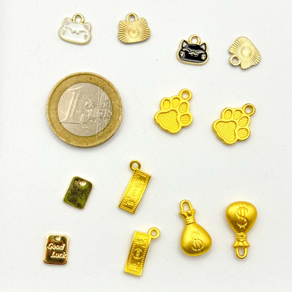 flacher Glücksbringer/Anhänger 