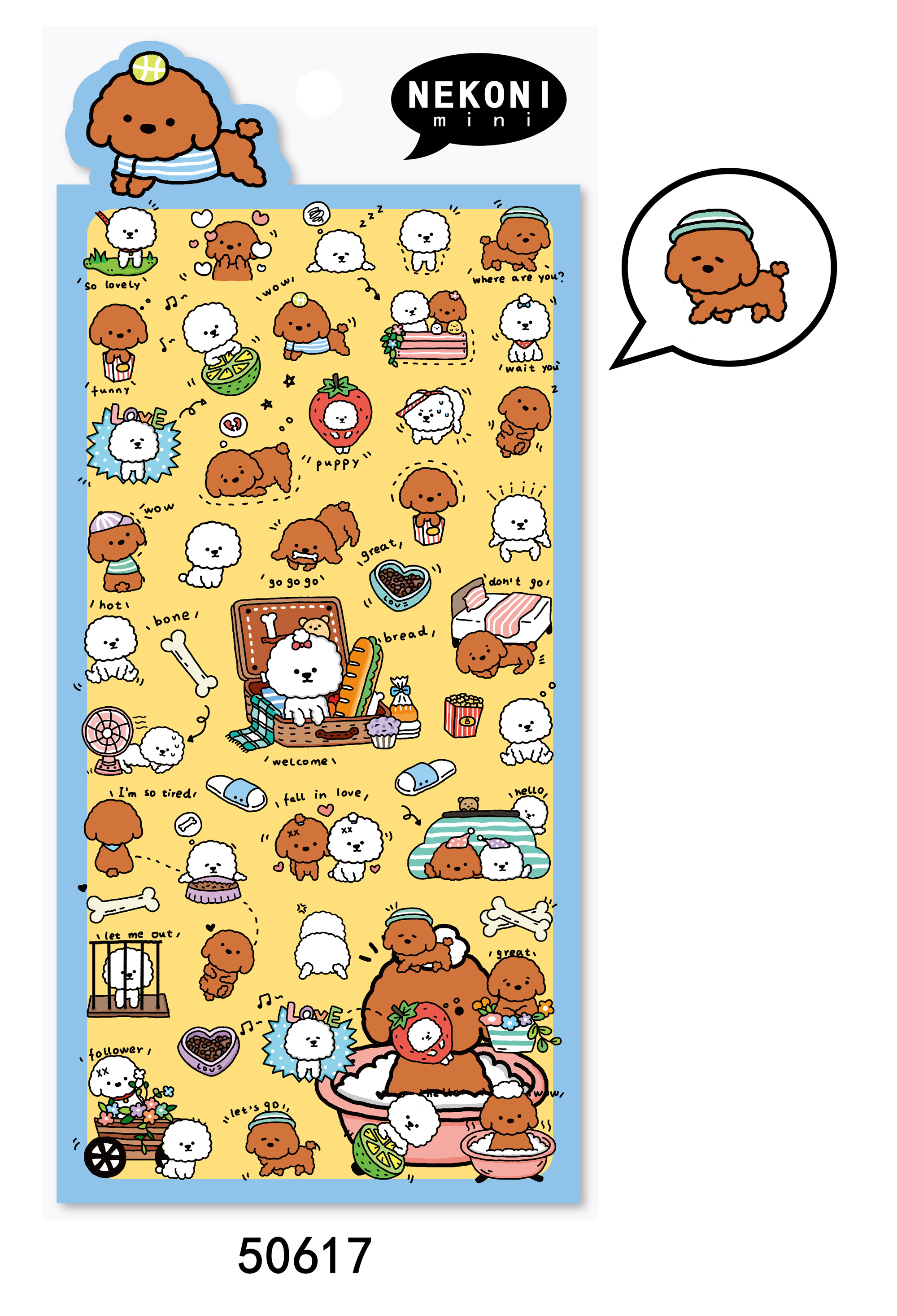 Stickerbogen cute Animals