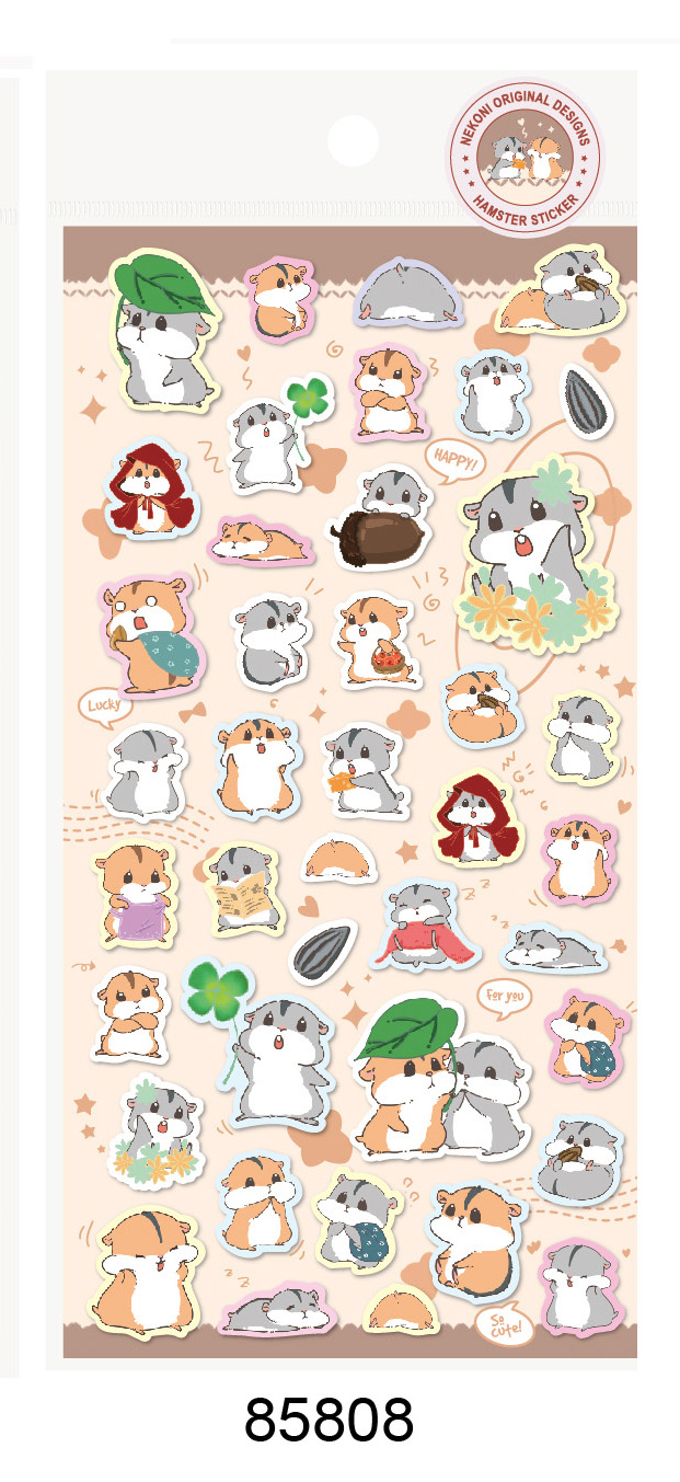 Stickerbogen cute Animals