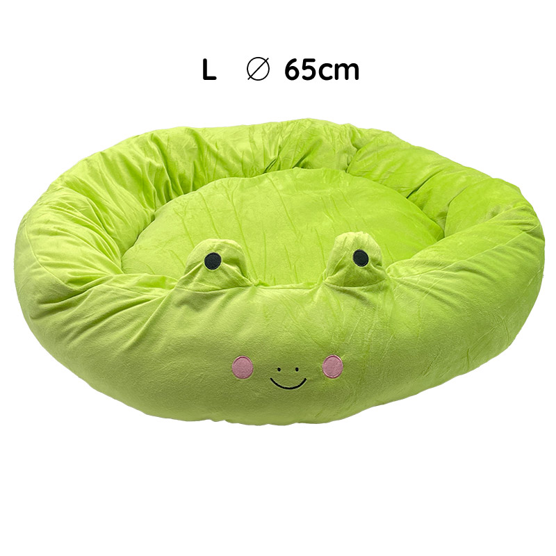 Haustierbett Donut süßes Tier Ananas/Frosch/Hai/Oktopus