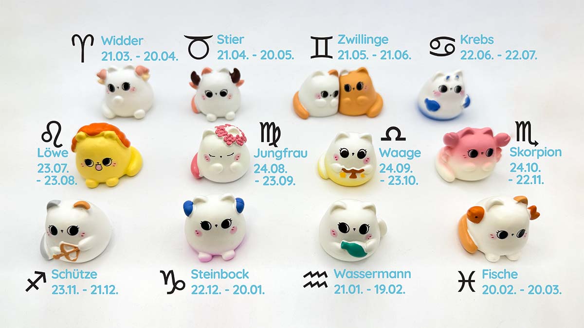 Figur/Glücksbringer Sternzeichen