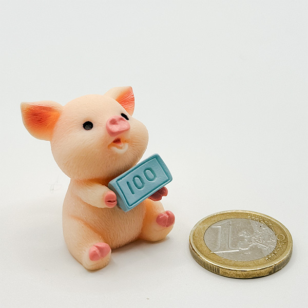 Figur/Glücksbringer - Schweine 