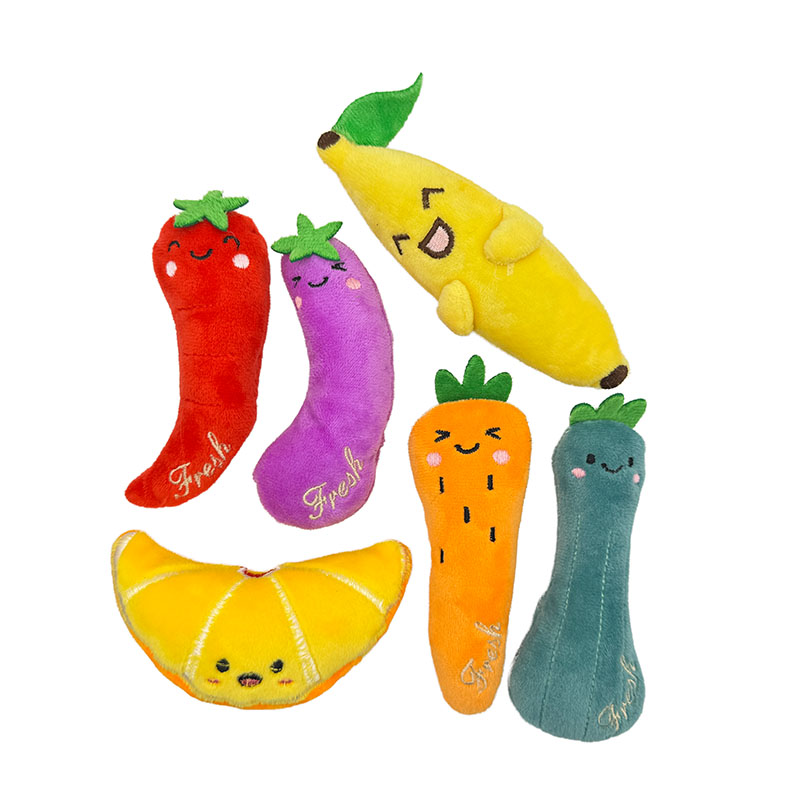 Katzenspielzeug mit Katzenminze OBST/GEMUESE