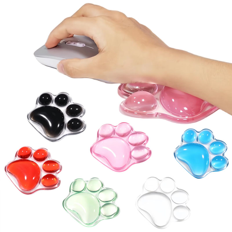 Armauflage Handgelenksauflage Pfote (Gel)